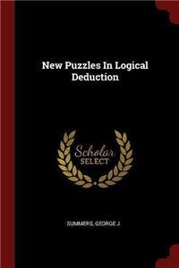 New Puzzles In Logical Deduction
