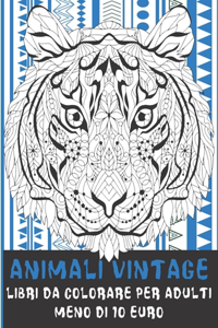 Libri da colorare per adulti - Meno di 10 euro - Animali vintage