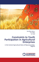 Constraints to Youth Participation in Agricultural Enterprises