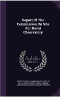 Report Of The Commission On Site For Naval Observatory