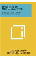Handbook Of Mechanical Wear