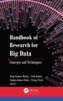 Handbook of Research for Big Data