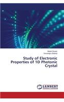 Study of Electronic Properties of 1D Photonic Crystal